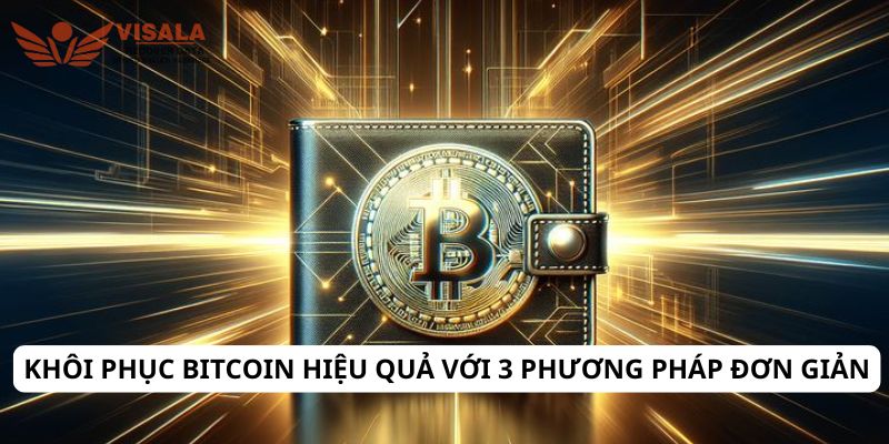 Khôi phục bitcoin hiệu quả với 3 phương pháp đơn giản