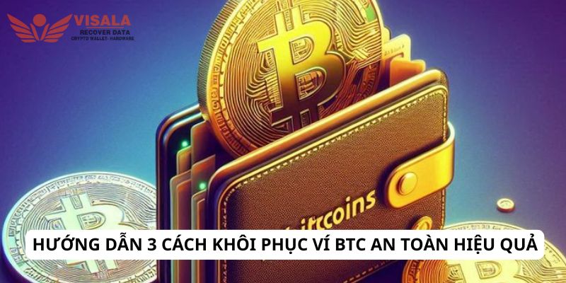 Hướng dẫn 3 cách khôi phục ví btc an toàn hiệu quả